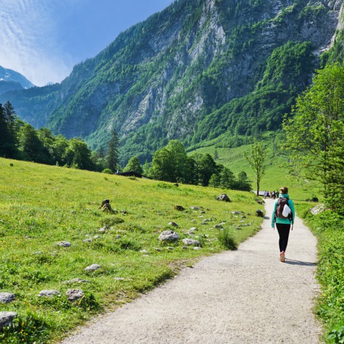 zomer wandelen