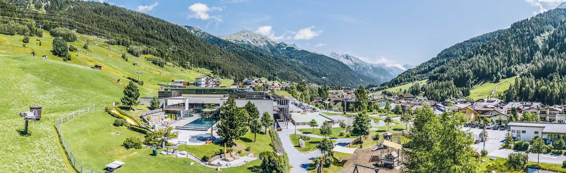 zomer panorama sankt anton