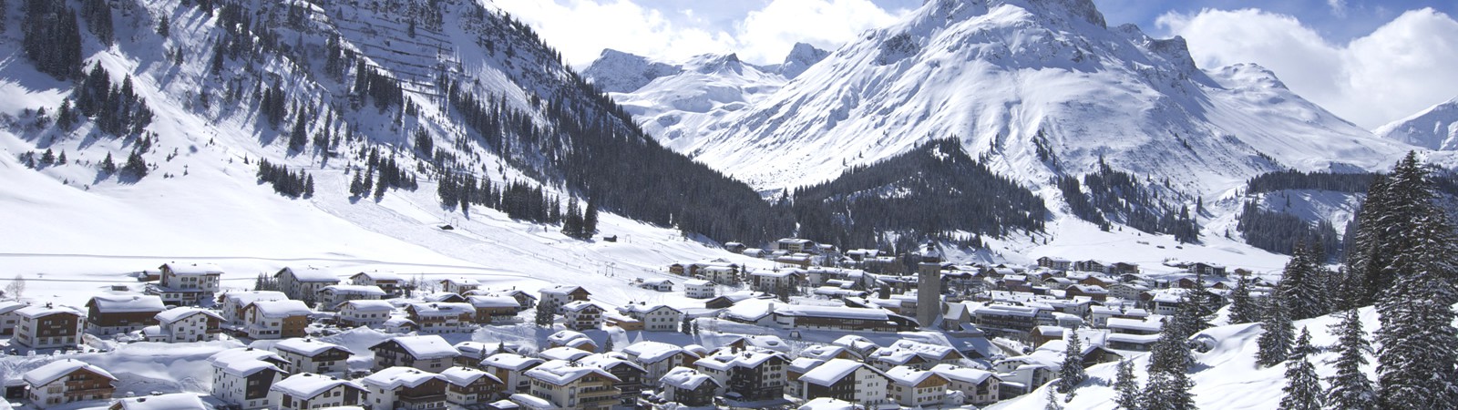 Lech am Arlberg dorpje